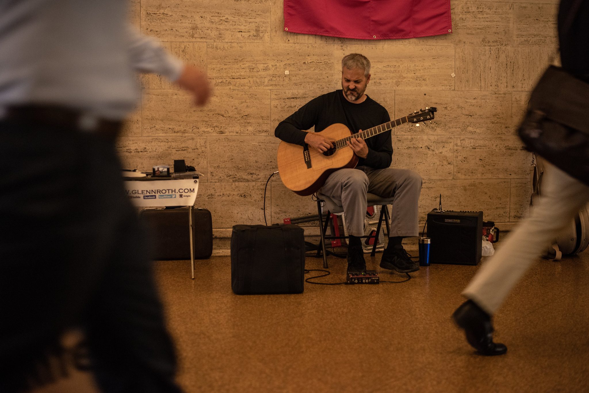 Decades of mastery have allowed Glenn the skill to perform virtually any style of guitar, from jazz to funk to rock and roll.